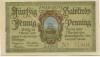 Tondern (heute: DK-Tønder) -Stadt - 10.2.1920 - 50 Pfennig 