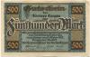 Torgau - Kreis - 1.11.1922 - 500 Mark 