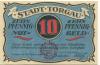 Torgau - Dachdeckerverbandstag - 22./24.1.1922 - 10 Pfennig 