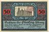 Torgau - Dachdeckerverbandstag - 22./24.1.1922 - 50 Pfennig 