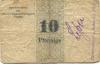 Torgau - Offizier-Gefangenenlager - -- - 10 Pfennig 