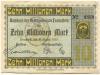 Traunstein - Stadt - 10.8.1923 - 10 Millionen Mark 