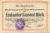 Traunstein - Bezirks-Sparkassa - 11.8.1923 - 100000 Mark 