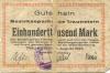 Traunstein - Bezirks-Sparkassa - 11.8.1923 - 100000 Mark 