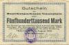 Traunstein - Bezirks-Sparkassa - 11.8.1923 - 500000 Mark 
