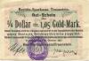 Traunstein - Bezirks-Sparkassa - 30.10.1923 - 1.05 Gold-Mark