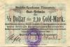 Traunstein - Bezirks-Sparkassa - 30.10.1923 - 2.10 Gold-Mark 