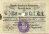 Traunstein - Bezirks-Sparkassa - 30.10.1923 - 2.10 Gold-Mark 