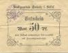 Trebnitz (heute: PL-Trzebnica) - Stadt - -- - 50 Pfennig 