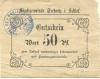 Trebnitz (heute: PL-Trzebnica) - Stadt - -- - 50 Pfennig 