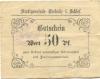 Trebnitz (heute: PL-Trzebnica) - Stadt - -- - 50 Pfennig 