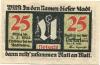 Treffurt - Stadt - 1.6.1921 - 1.2.1922 - 25 Pfennig 