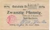 Treffurt - Stadt-Sparkasse - 15.12.1918 - 30.6.1920 - 20 Pfennig 