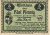Treffurt - Stadt-Sparkasse - 15.6.1920 - 5 Pfennig 