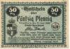 Treffurt - Stadt-Sparkasse - 15.6.1920 - 50 Pfennig 