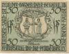 Triptis - Stadt - 29.7.1921 - 50 Pfennig 