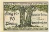 Trittau - Gemeinde - -- - 75 Pfennig 