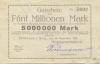 Türkheim - Marktgemeinde - 20.9.1923 - 5 Millionen Mark 
