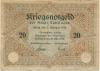 Tuttlingen - Stadt - 23.10.1918 - 1.2.1919 - 20 Mark 