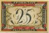 Twistrlingen - Sparkasse- - 1.9.1921 - 25 Pfennig 
