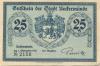 Ueckermünde - Stadt - 1.9.1921 -  25 Pfennig 