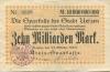 Uelzen - Kreis-Sparkasse - 25.10.1923 - 10 Milliarden Mark 