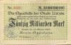 Uelzen - Kreis-Sparkasse - 25.10.1923 - 50 Milliarden Mark 