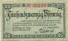 Uerdingen (heute: Krefeld) - Stadt - 20.2.1921 - 25 Pfennig
