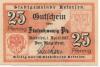 Uetersen - Stadt - 1.4.1917 - 25 Pfennig 