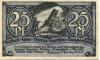(Vaethen-)Tangerhütte - Rabatt Spar-Verein - 1.5.1921 - 25 Pfennig 