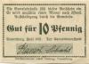 Vienenburg (heute: Goslar) - Gemeinde - Juni 1921 - 10 Pfennig 