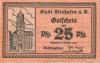 Vilshofen - Stadt - 1.10.1920 - 1.1.1921 - 25 Pfennig 