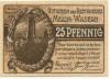 Wadern - Restkreis Merzig-Wadern - 1.5.1921 - 25 Pfennig 