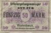 Wahmbeck (heute: Bodenfelde) - Offiziergefangenenlager - -- - 50 Mark 