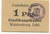 Waldenburg (heute: PL-Walbrzych) - Stadt - -- - 1 Pfennig 
