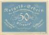 Waldenburg (heute: PL-Walbrzych) - Stadt - 16.1.1921 - 50 Pfennig 