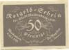 Waldenburg (heute: PL-Walbrzych) - Stadt - 16.1.1921 - 50 Pfennig 