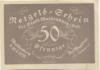 Waldenburg (heute: PL-Walbrzych) - Stadt - 16.1.1921 - 50 Pfennig 