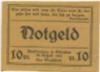 Waldenburg (heute: PL-Walbrzych) - Stadt - 20.8.1921 - 10 Pfennig 