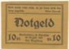 Waldenburg (heute: PL-Walbrzych) - Stadt - 20.8.1921 - 10 Pfennig