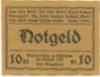 Waldenburg (heute: PL-Walbrzych) - Stadt - 20.8.1921 - 10 Pfennig 
