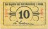 Waldenburg (heute: PL-Walbrzych) - Stadt - -- - 10 Pfennig 