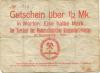 Waldenburg (heute: PL-Walbrzych) - Niederschlesischer Knappschaftsverein - -- - 1/2 Mark