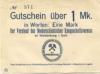 Waldenburg (heute: PL-Walbrzych) - Niederschlesischer Knappschaftsverein - -- - 1 Mark