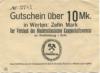 Waldenburg (heute: PL-Walbrzych) - Niederschlesischer Knappschaftsverein - -- - 10 Mark 