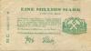 Waldenburg (heute: PL-Walbrzych) - Niederschlesisches Steinkohlensyndikat GmbH - 20.8.1923 - 20.10.1923 - 1 Million Mark