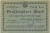 Waldheim - Städtische Sparkasse - 1.10.1922 - 500 Mark 