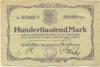 Waldheim - Städtische Sparkasse - 1.8.1923 - 100000 Mark 