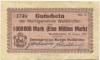 Waldkirchen - Marktgemeinde - 20.8.1923 - 1 Million Mark 