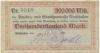 Waldsassen - Bezirks- und Stadtsparkasse - 8.8.1923 - 300000 Mark 